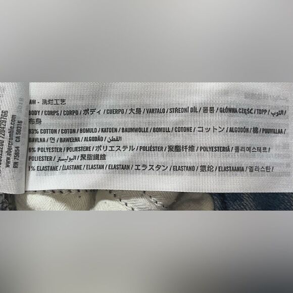 Abercrombie & Fitch SZ 24 long High Rise Super Skinny Ankle Jeans Curve Love NEW - Picture 6 of 6